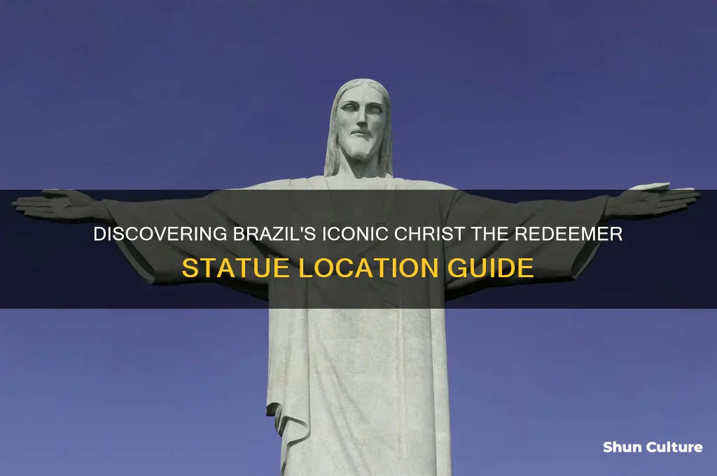 where is the christ statue in brazil