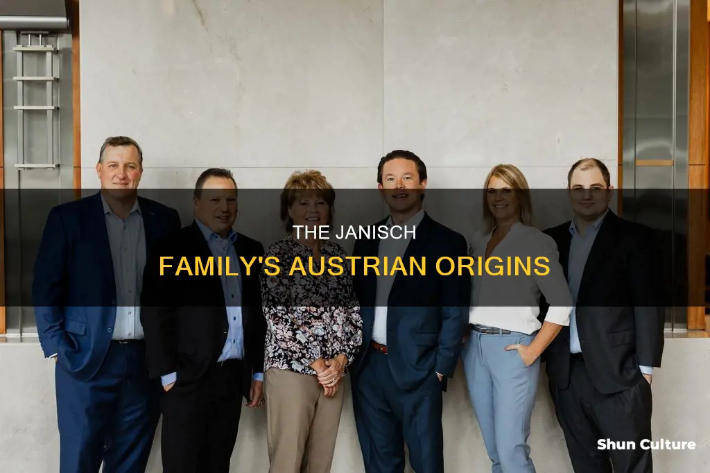 where is the family of ludwig janisch from in austria