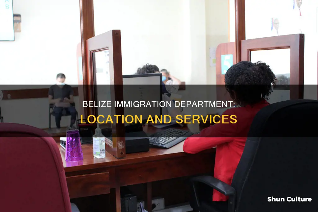 where is the immigration department located in belize