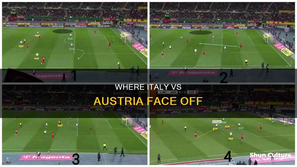 where is the italy vs austria game being played