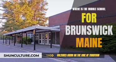 Brunswick, Maine: Middle School Location
