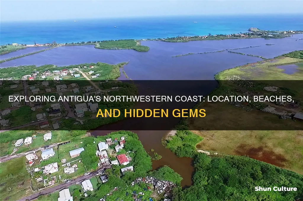 where is the northwestern coast in antigua