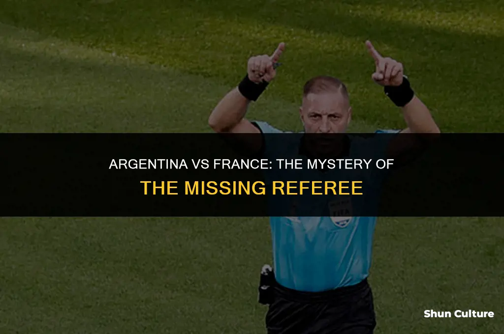 where is the ref from argentina vs france