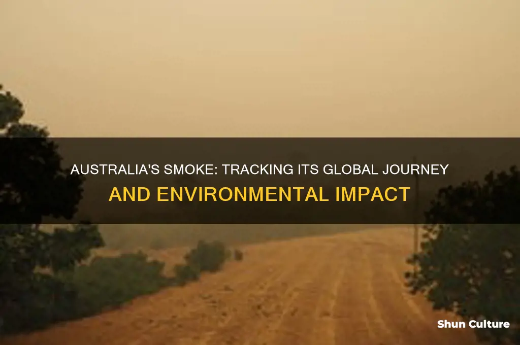where is the smoke from australia going