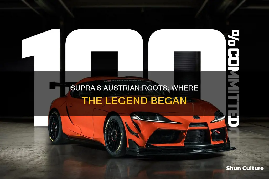 where is the supra made austria