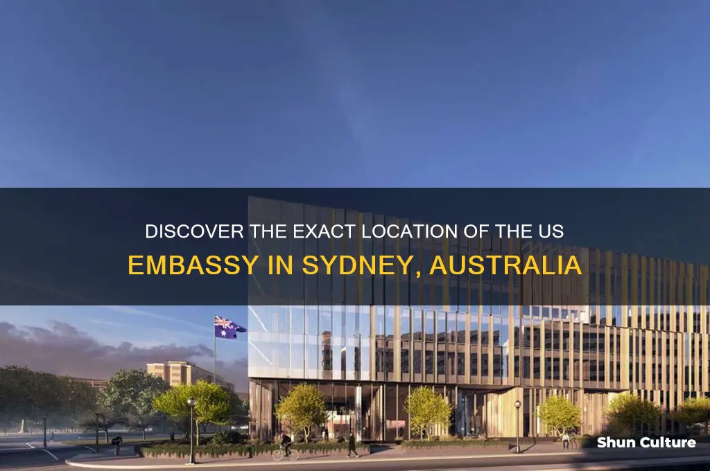 where is the us embassy in sydney australia