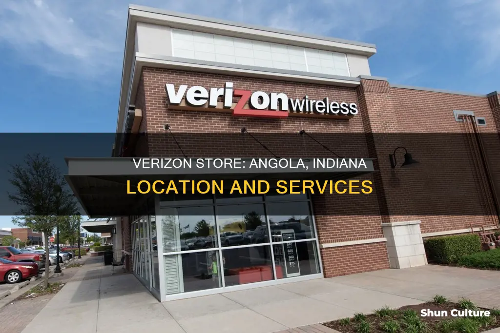 where is the verizon store in angola indiana