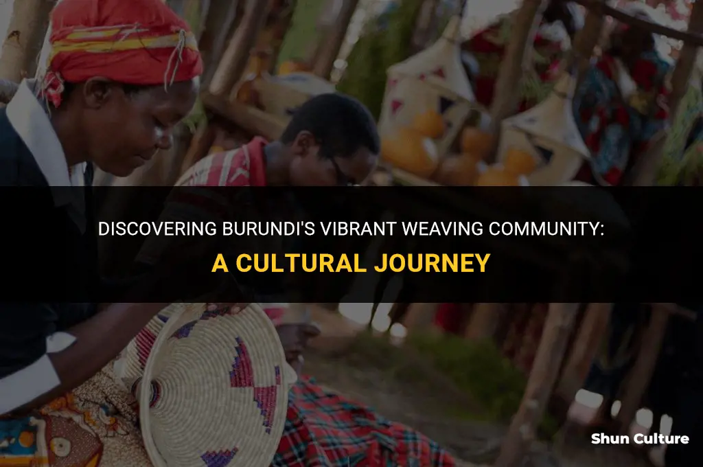 where is the weaving group in burundi