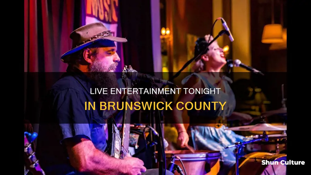 where is there any live entertainment tonight in brunswick county