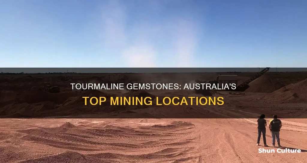 where is tourmaline found in australia