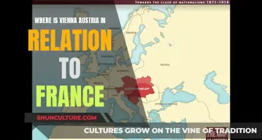 Exploring Vienna's Location Relative to France