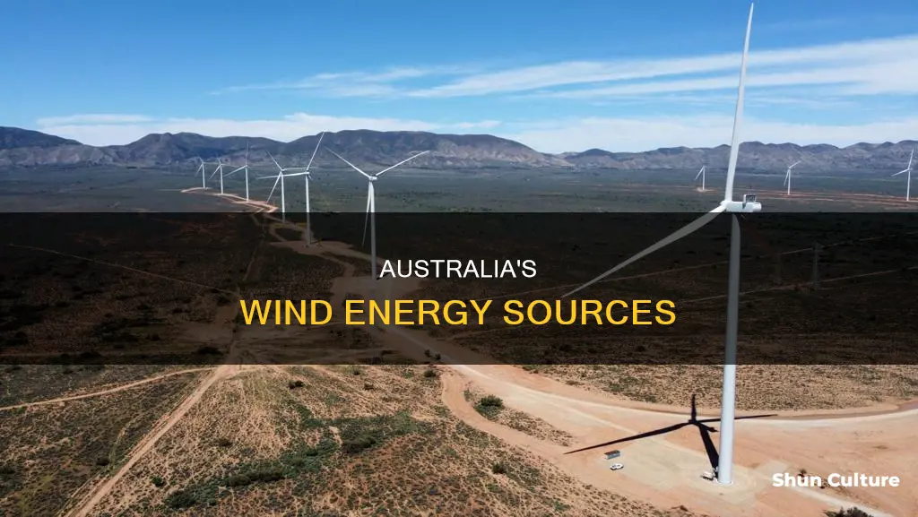 where is wind energy made in australia