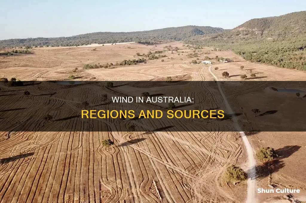where is wind found in australia