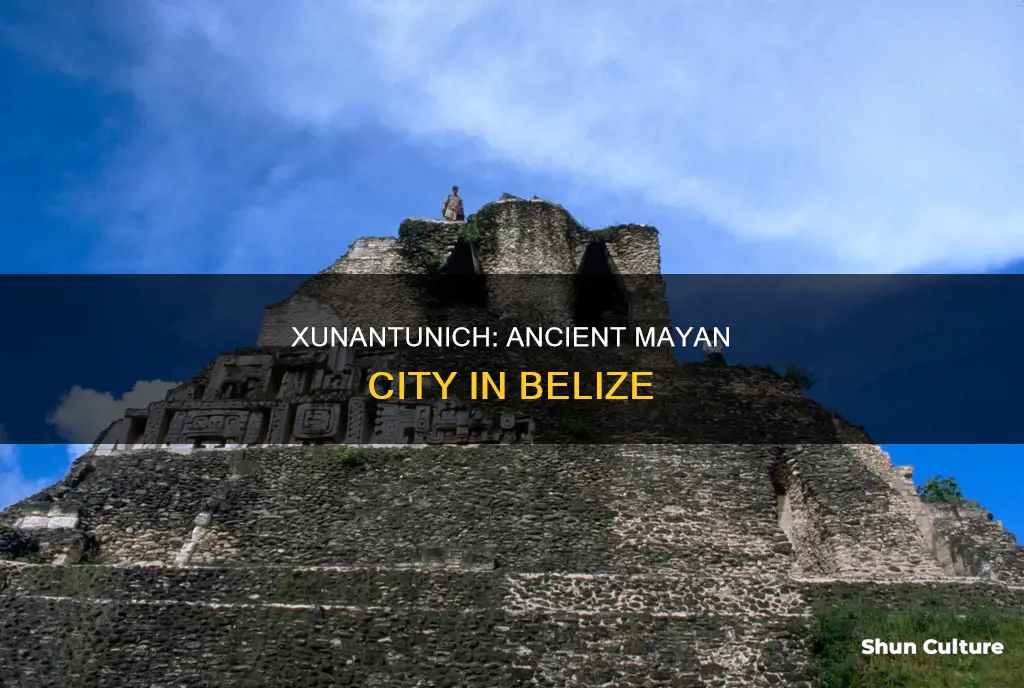 where is xunantunich located in belize