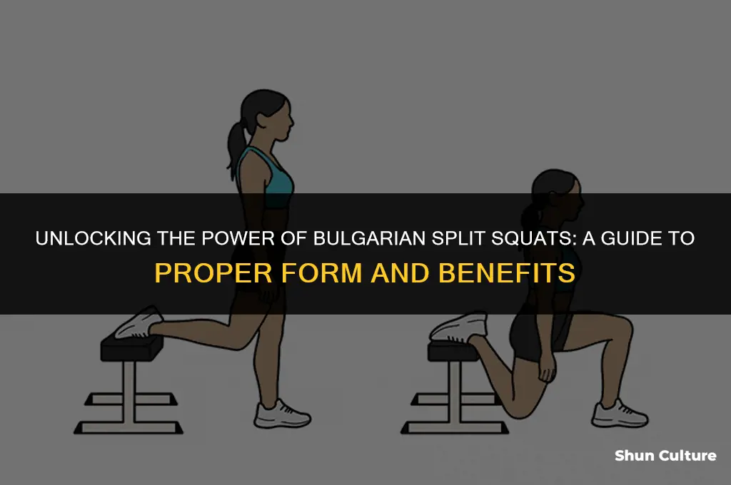 where should you feel bulgarian split squats