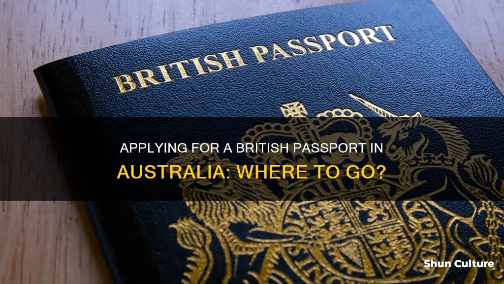 where to apply for british passport in australia