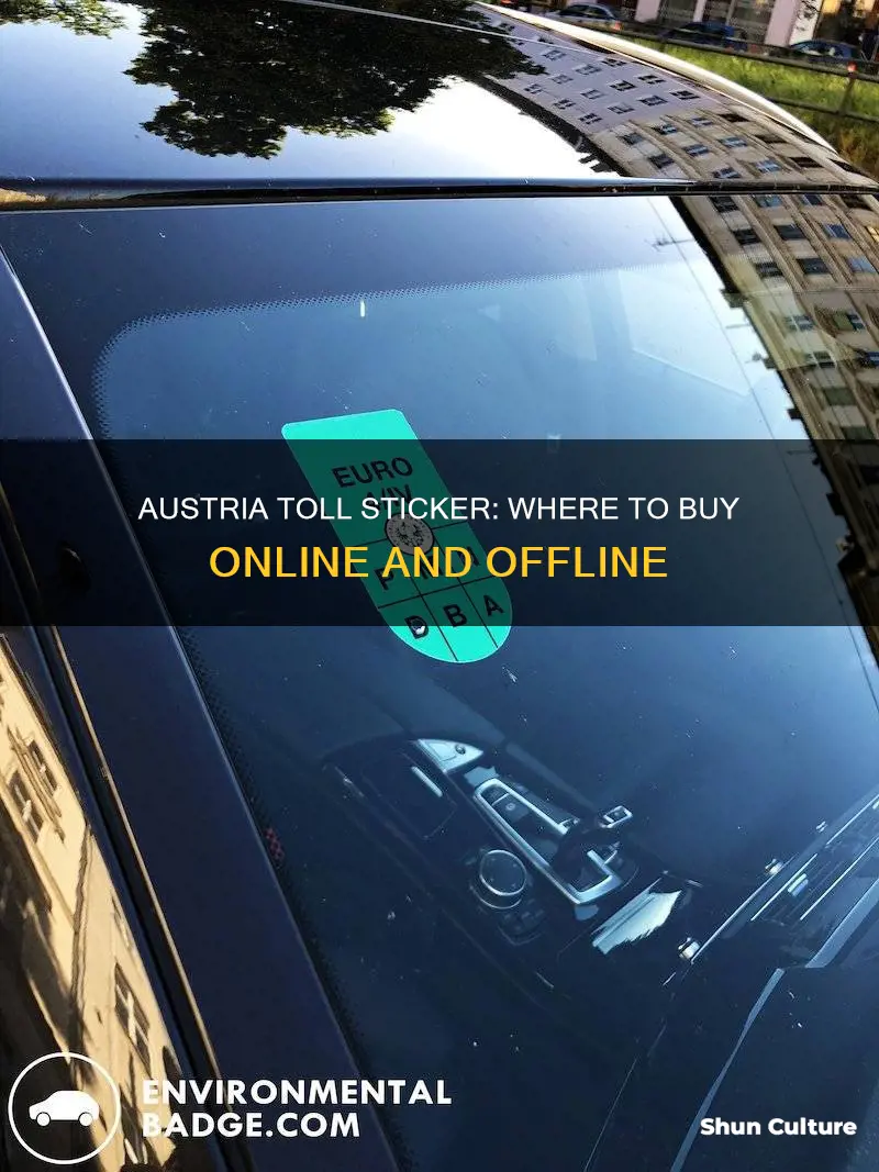 where to buy austria toll sticker