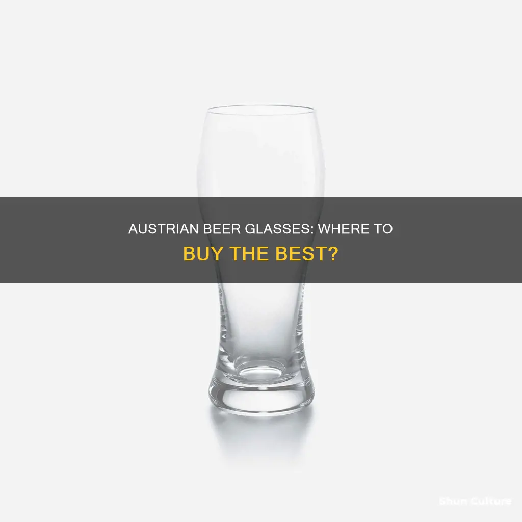 where to buy austrian beer glasses