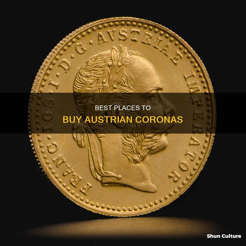 where to buy austrian coronas