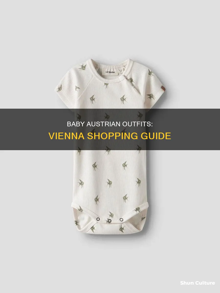 where to buy austrian outfit for baby in vienna