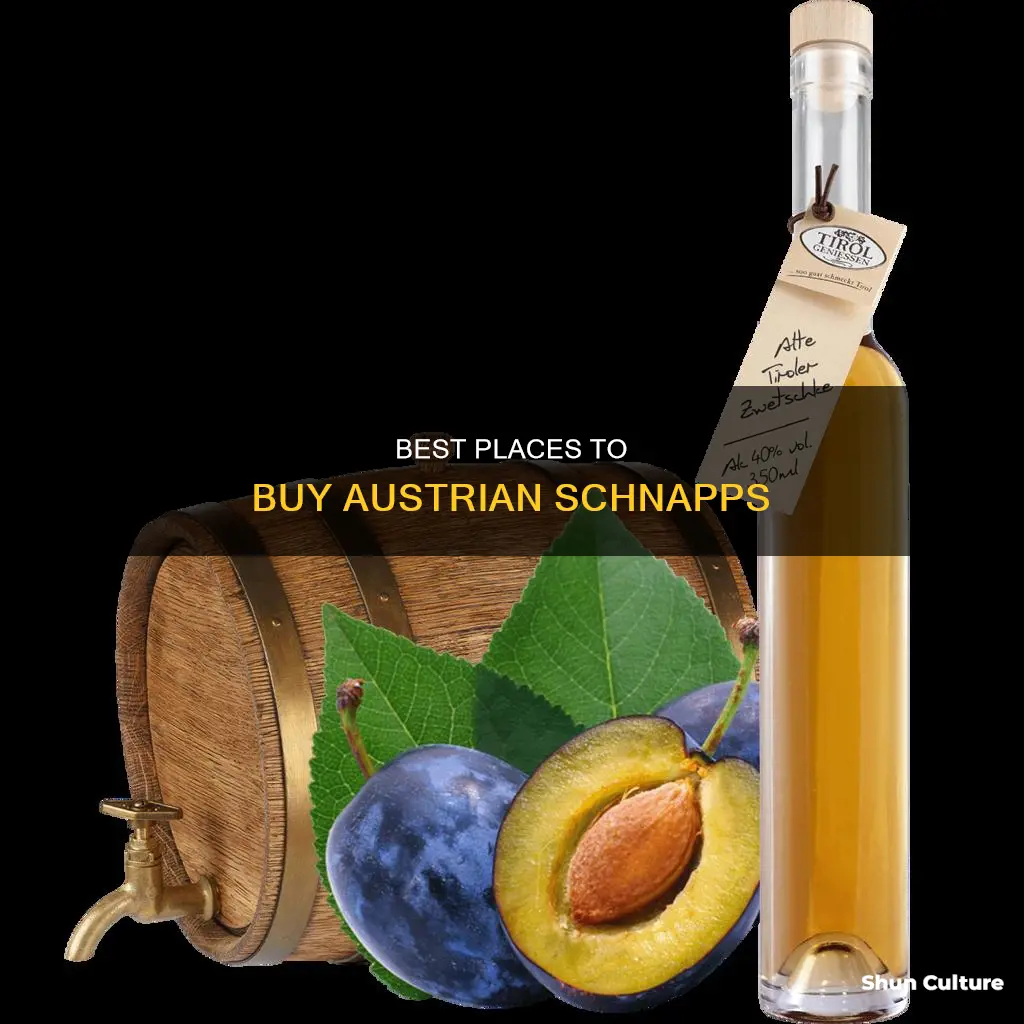 where to buy austrian schnapps