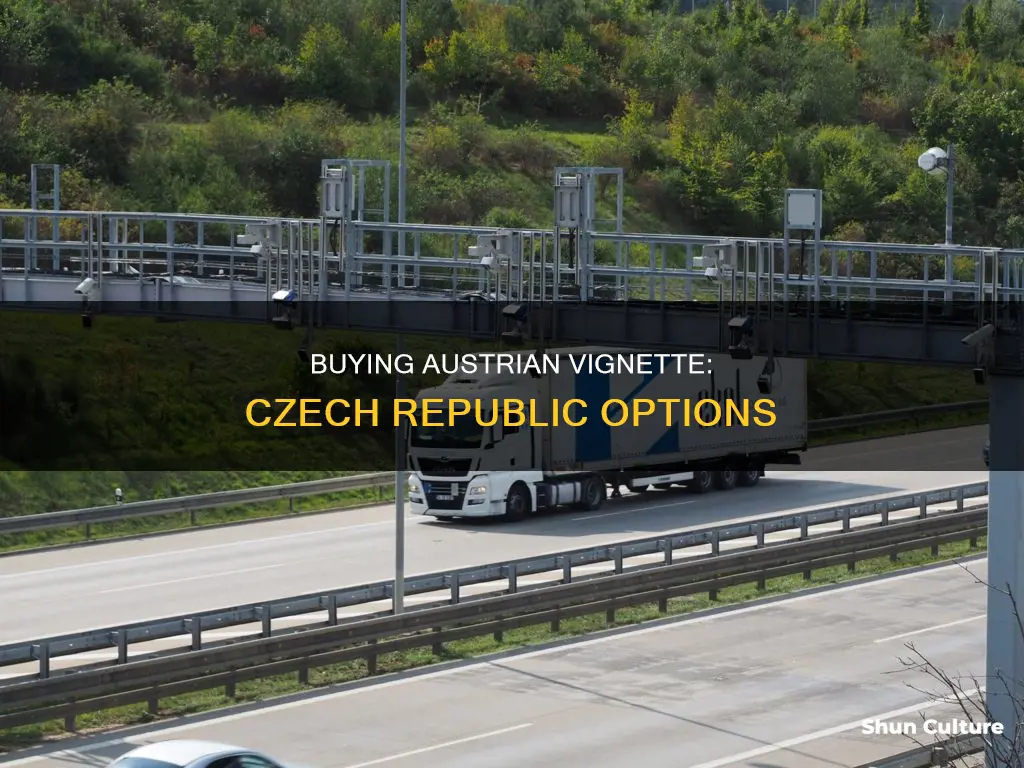 where to buy austrian vignette in czech republic