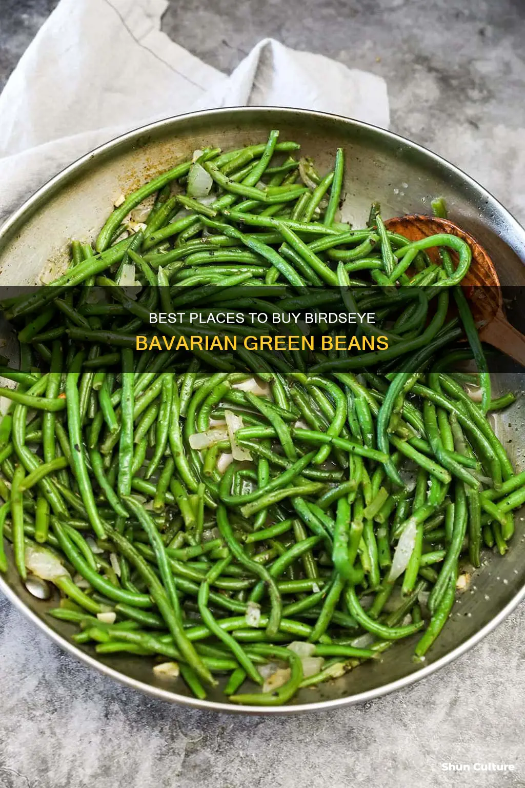 where to buy birdseye bavarian green beans