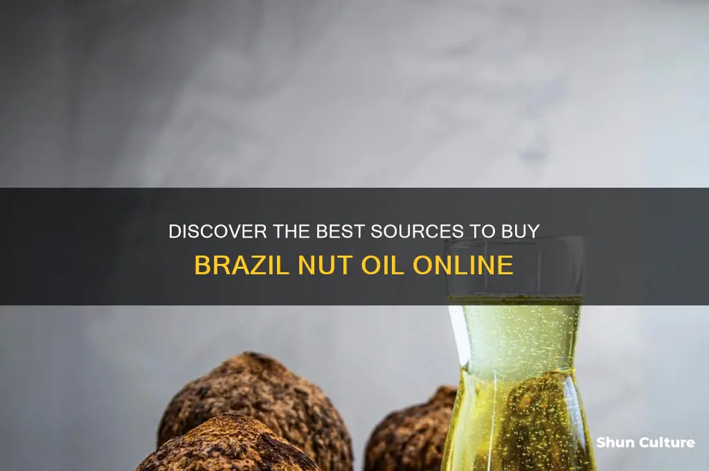 where to buy brazil nut oil