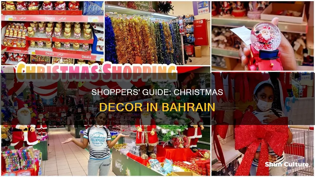 where to buy christmas decor in bahrain