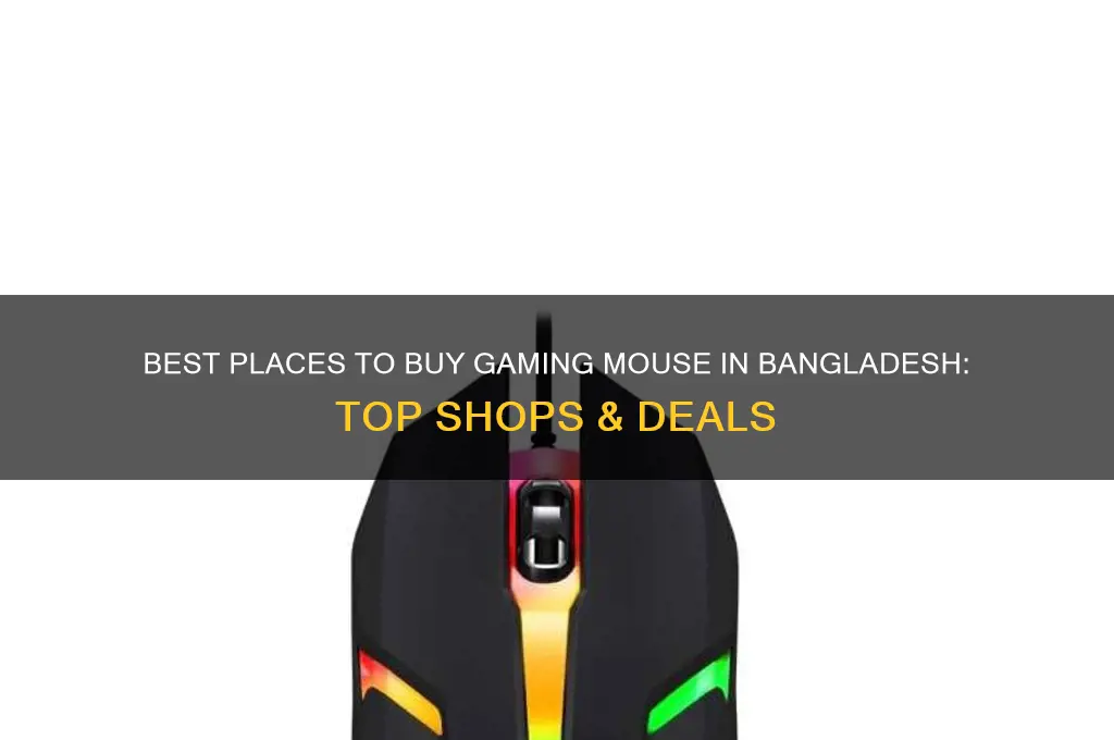 where to buy gaming mouse in bangladesh