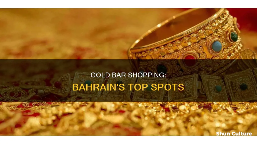 where to buy gold bars in bahrain