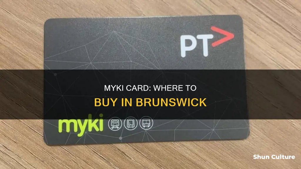 where to buy myki card brunswick