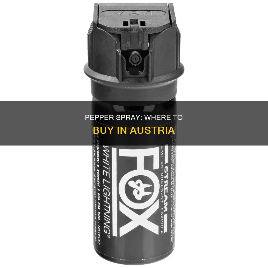 where to buy pepper spray in austria