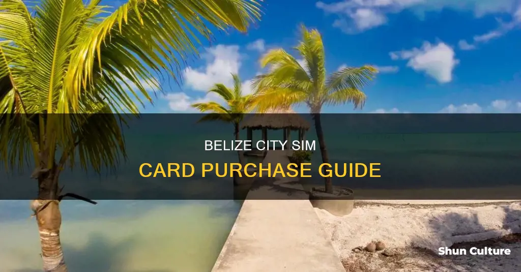 where to buy sim card belize city