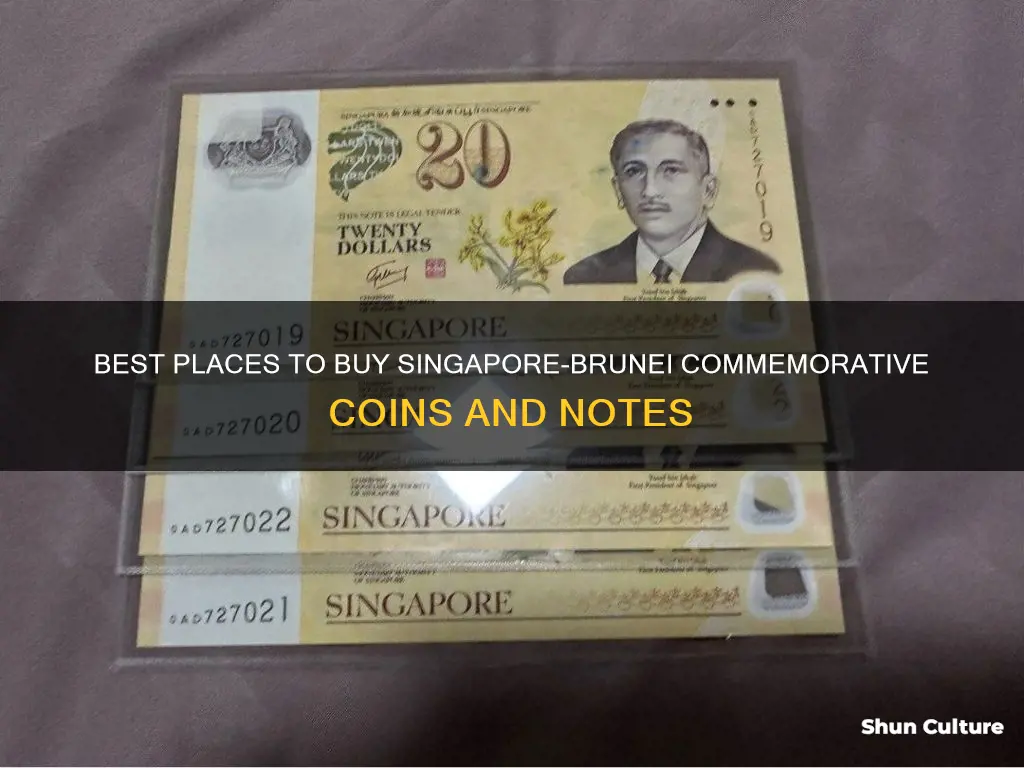 where to buy singapore brunei commemorative