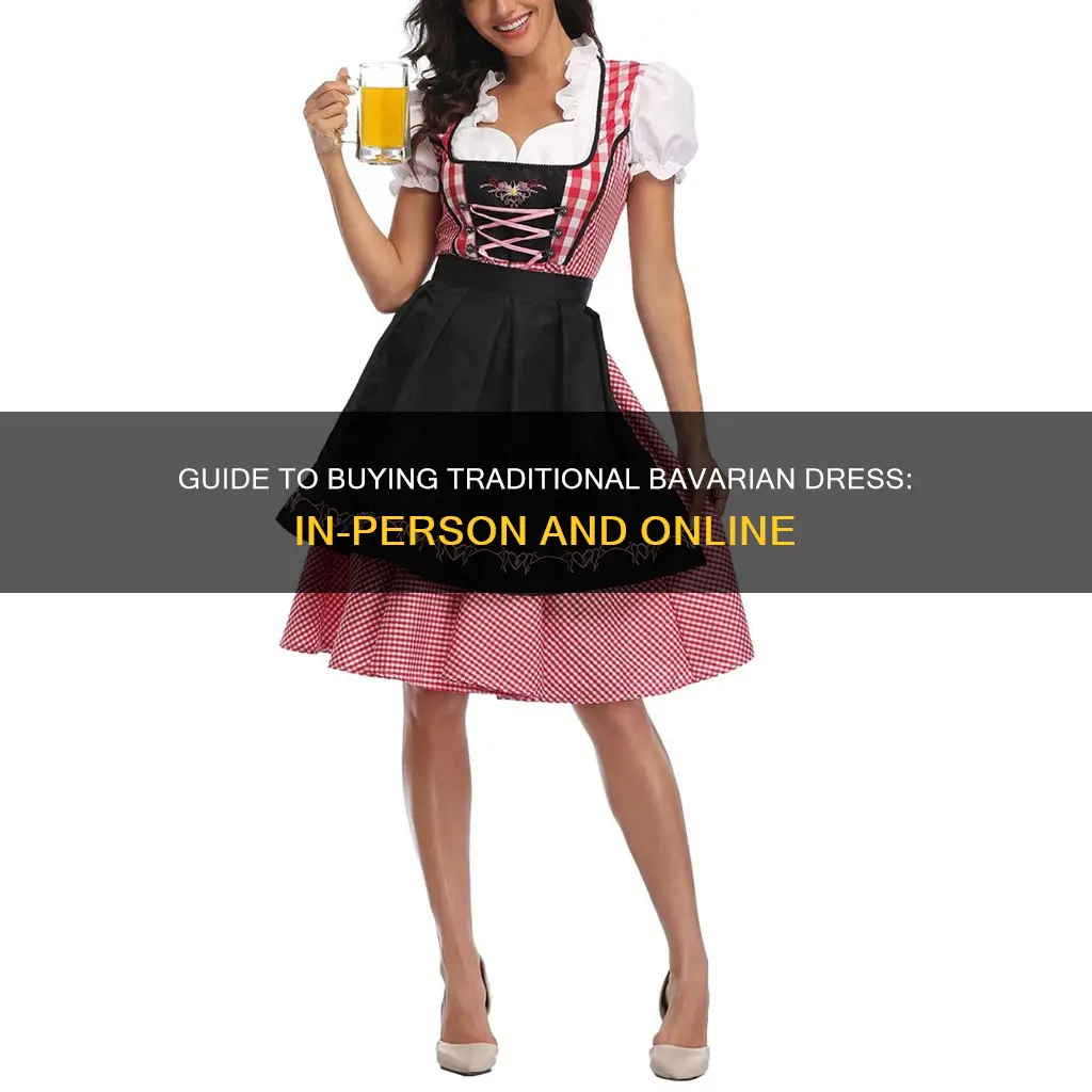 where to buy traditional bavarian dress