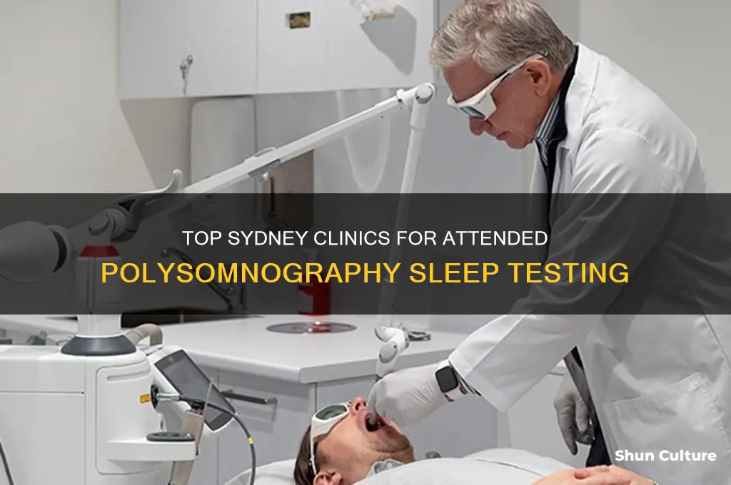where to carry out attended polysomnography test in sydney australia