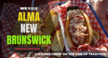 Alma, New Brunswick's Culinary Delights