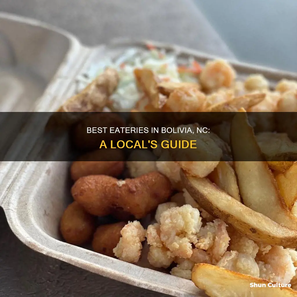 where to eat in bolivia nc