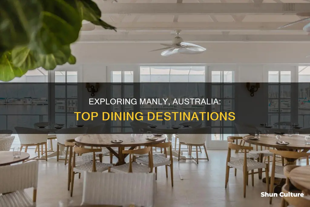 where to eat in manly australia