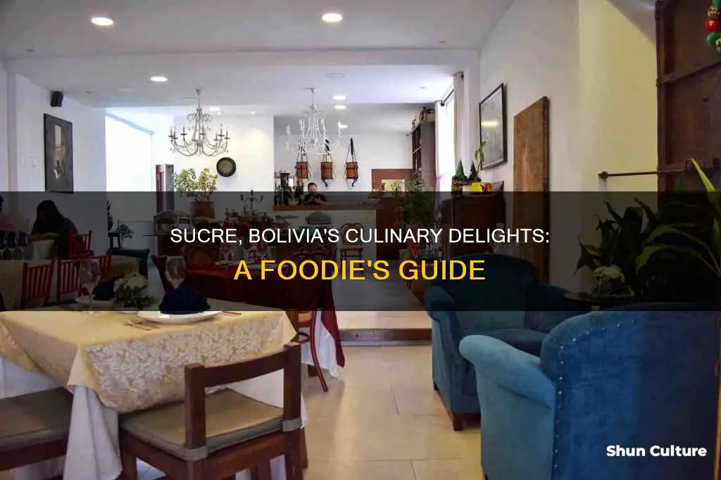 where to eat in sucre bolivia