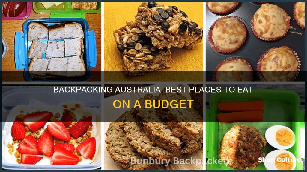 where to eat when backpacking in australia