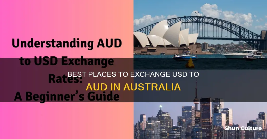 where to exchange money from usd to australia