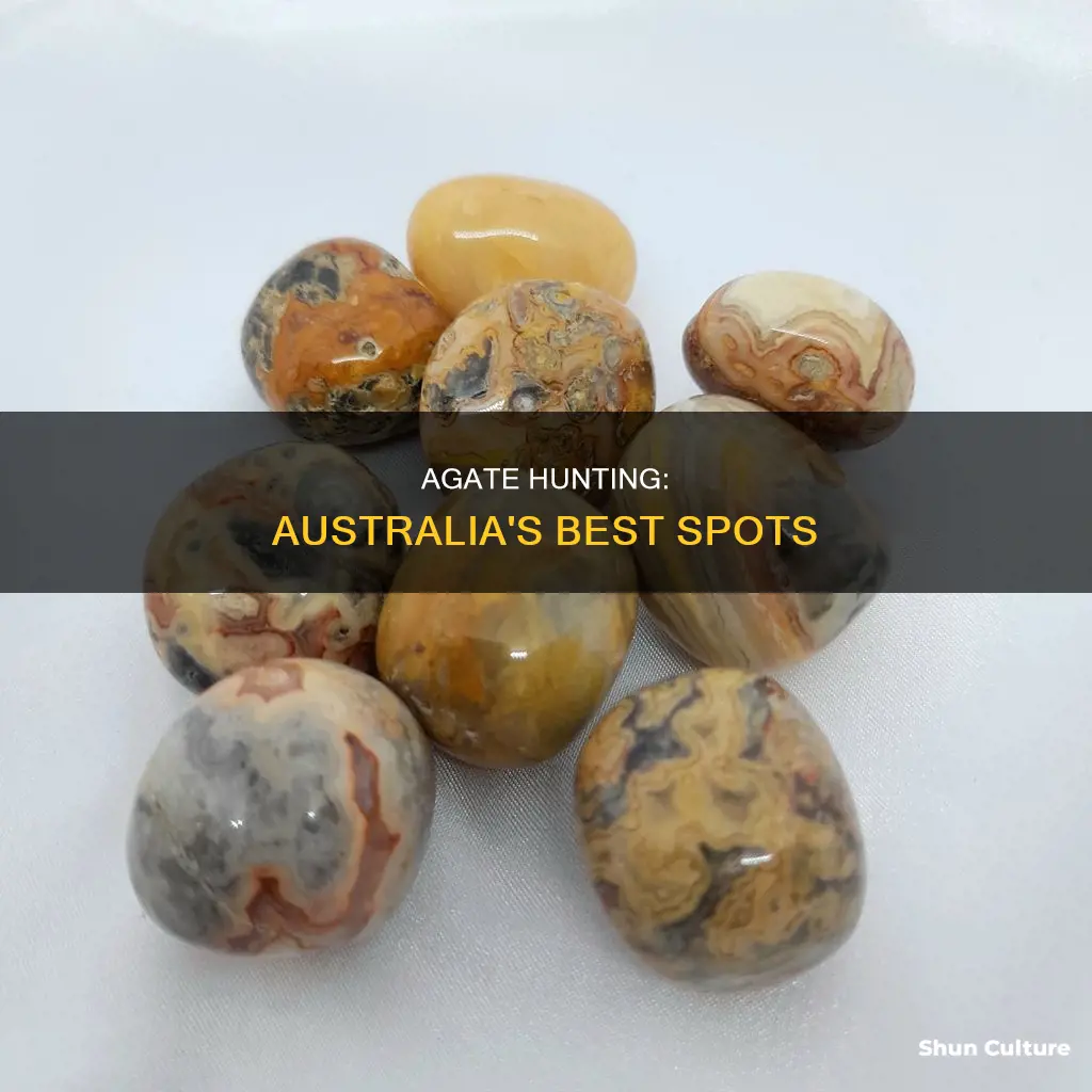 where to find agate in australia
