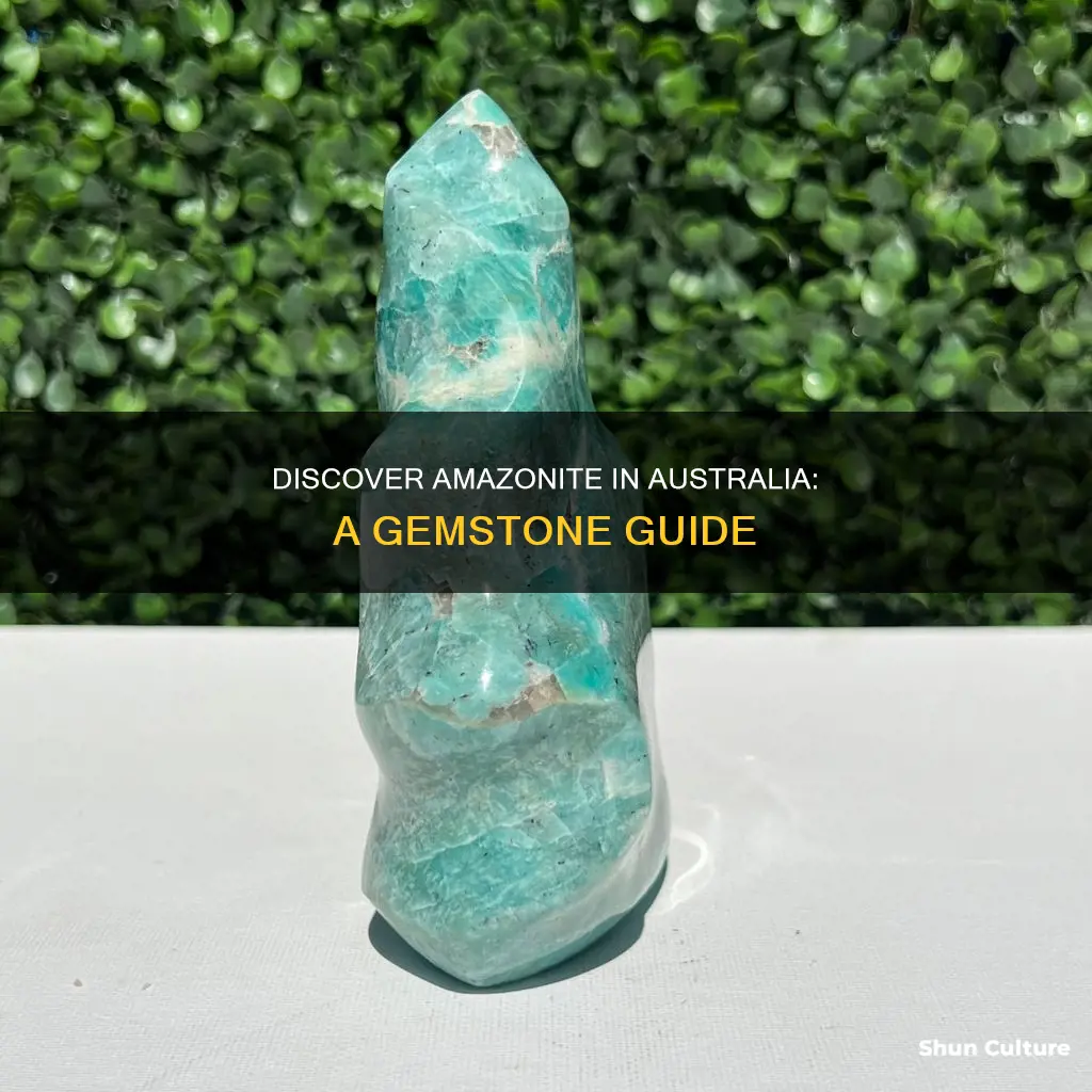 where to find amazonite in australia