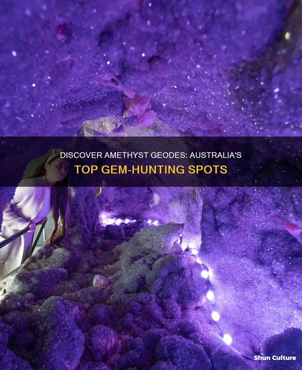 where to find amethyst geodes australia