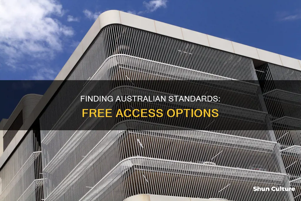 where to find australian standards for free