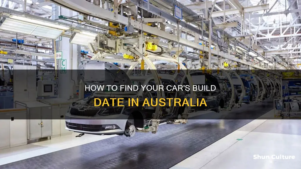 where to find build date on car australia