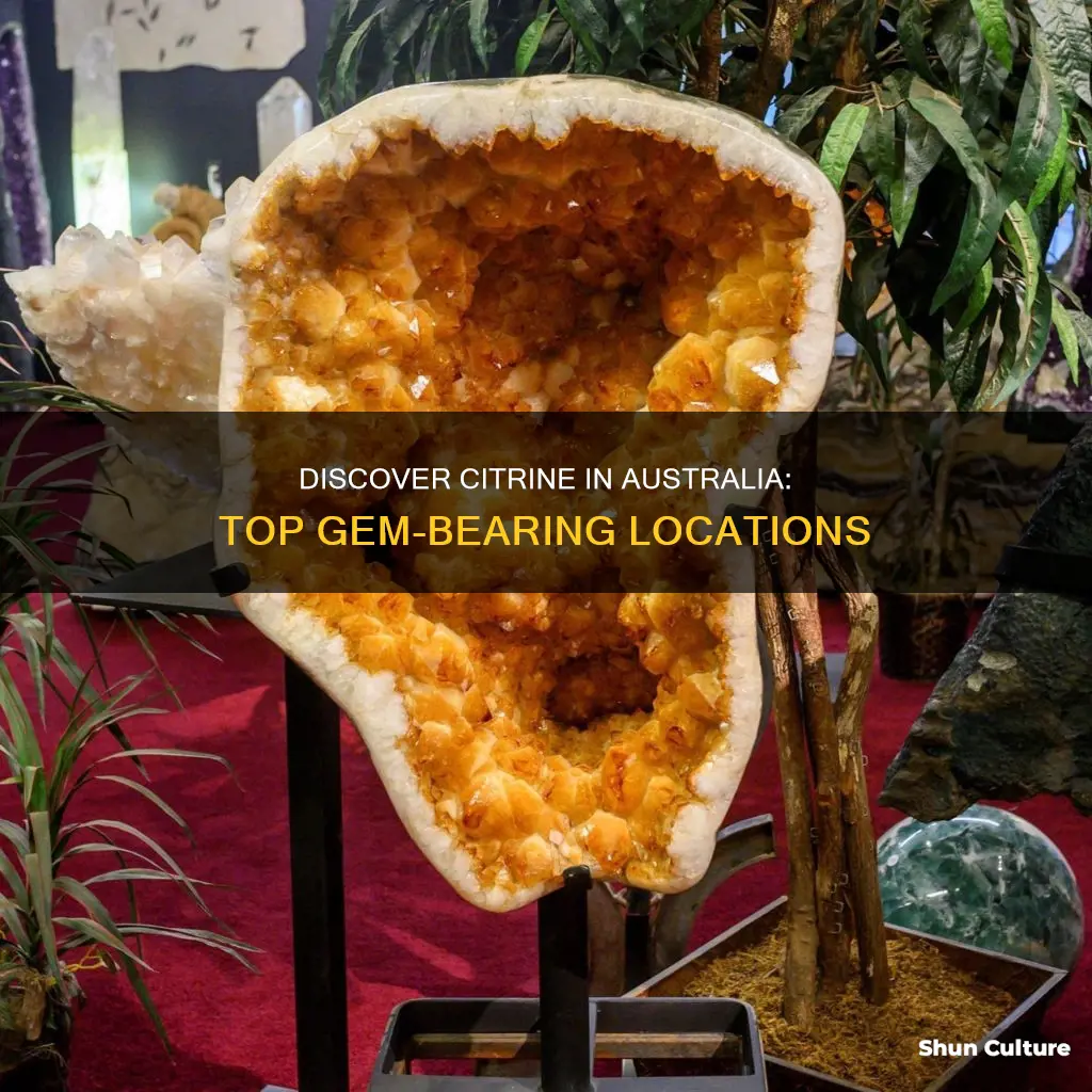 where to find citrine in australia