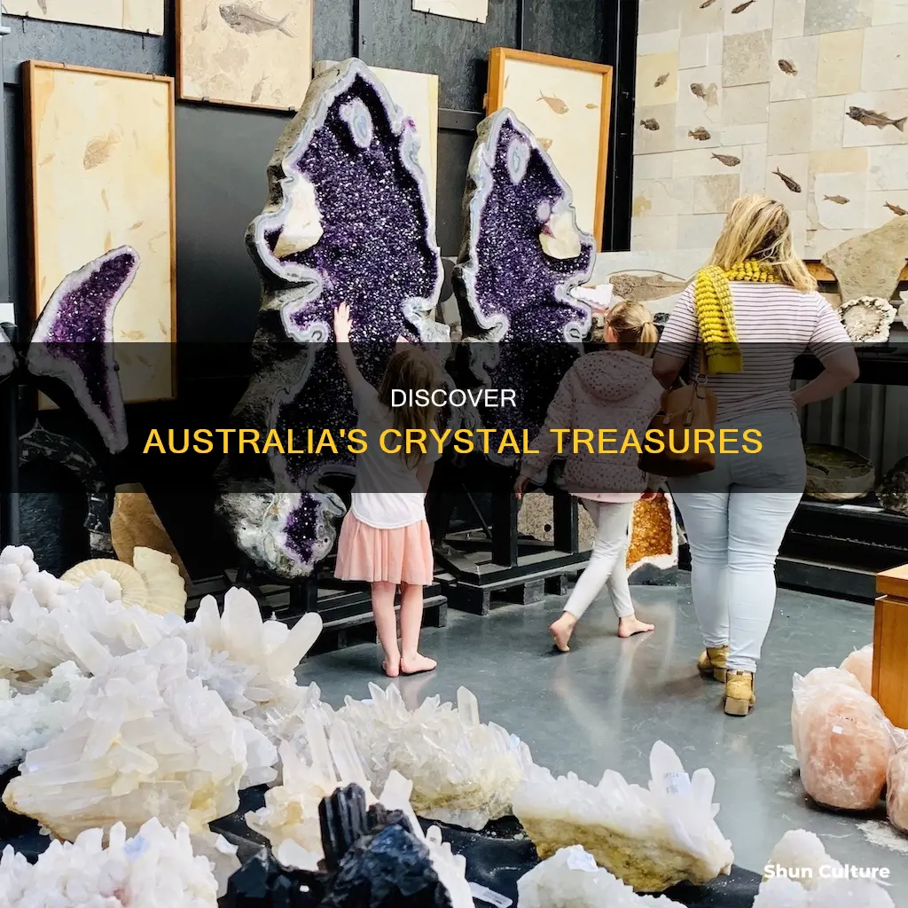 where to find crystals in australia